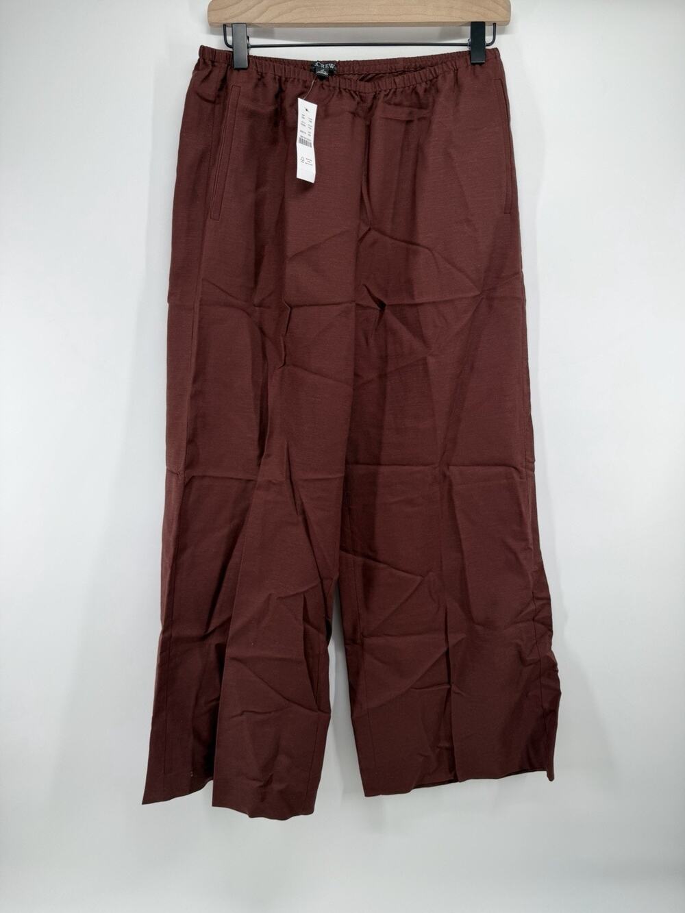 J Crew Petite Cosmo pant in Gramercy linen blend petite Medium NWT